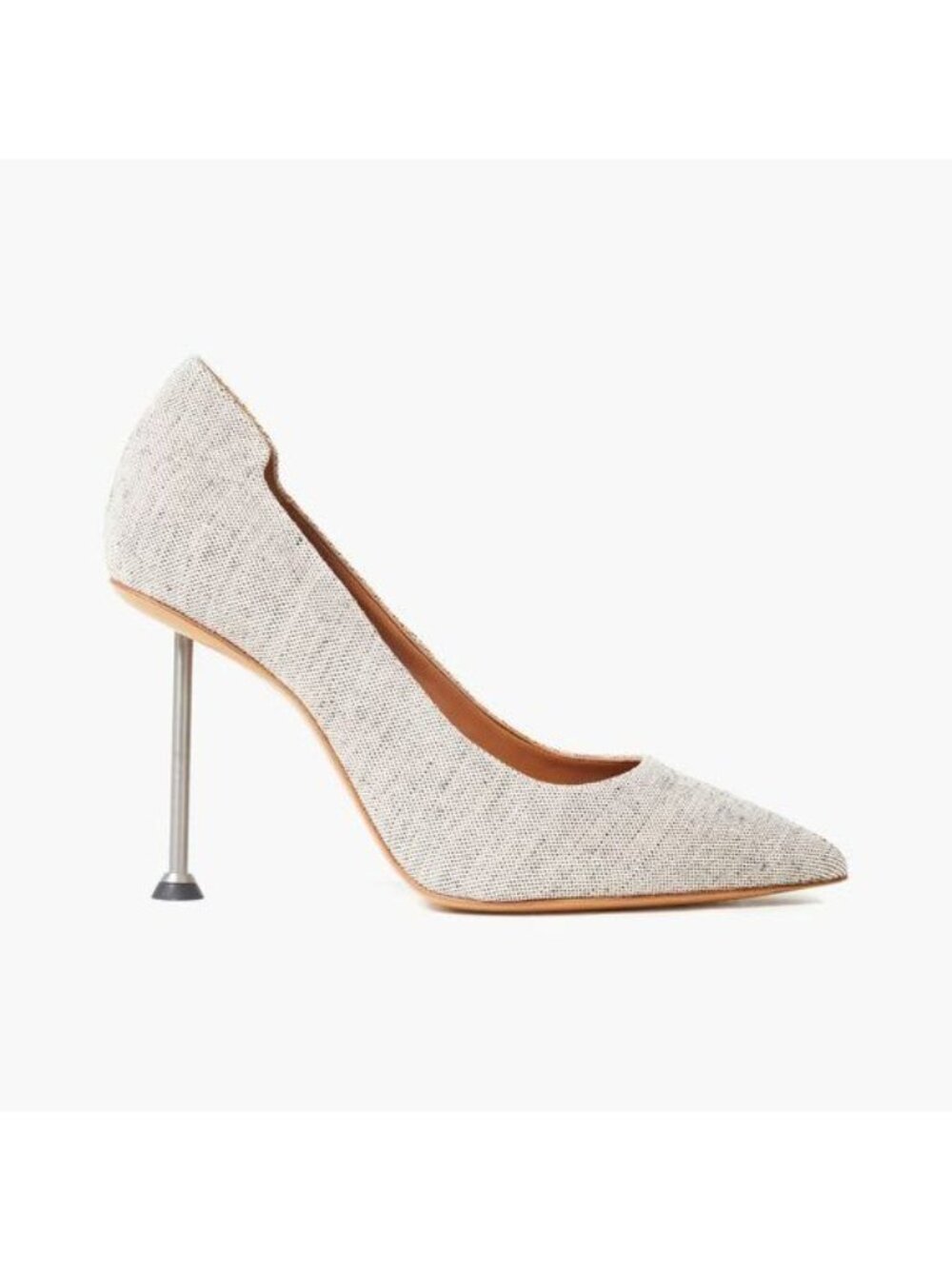 Victoria Beckham Canvas Pointy Pump Heels
